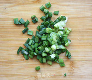 酱油咖喱火腿炒饭的做法步骤:6