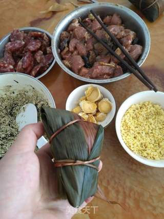 广式粽子的做法步骤:14