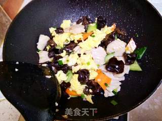#信任之美木耳试吃#木须肉的做法步骤:9