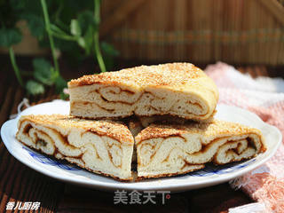 酱香葱油饼的做法步骤:14