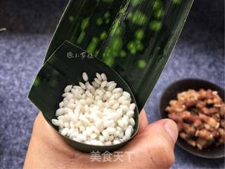 鲜肉粽子的做法步骤:6