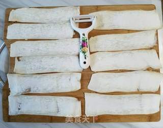 香煎杏鲍菇的做法步骤:2