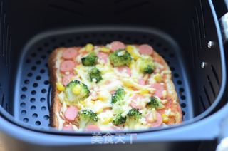 吐司披萨的做法步骤:7