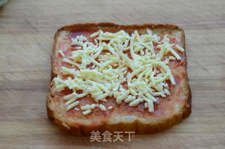 吐司披萨的做法步骤:3