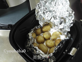 烤香菇小土豆的做法步骤:5