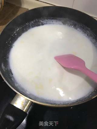 牛奶椰蓉小方的做法步骤:3