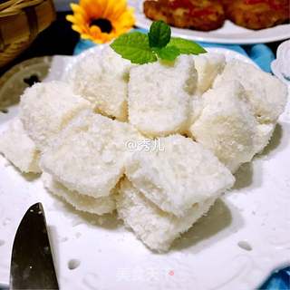 牛奶椰蓉小方的做法步骤:8