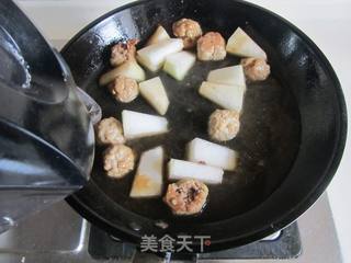 杂蔬冬瓜烧土豆丸的做法步骤:10