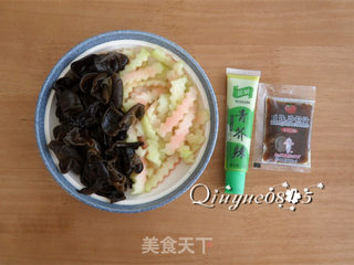 #信任之美木耳试吃#西瓜皮拌木耳 的做法步骤:8