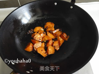 香菇胡萝卜盖浇饭的做法步骤:5