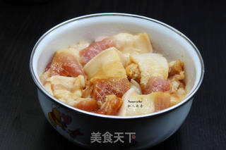 鲜肉咸味粽的做法步骤:3