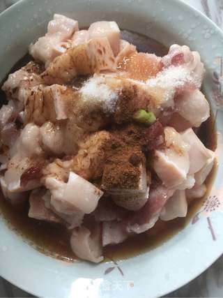 鲜肉香菇粽的做法步骤:6