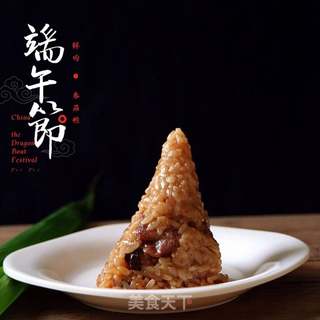 鲜肉香菇粽的做法步骤:24