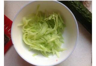 黄瓜蛋皮饼的做法步骤:3