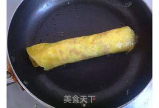黄瓜蛋皮饼的做法步骤:9