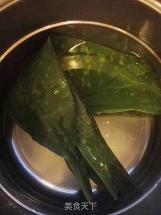 火腿粽的做法步骤:2