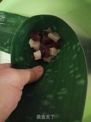 火腿粽的做法步骤:6