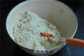 #ACA第四届烘焙大赛#造色情怀 绿豆杏仁慕斯的做法步骤:6