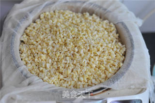 #ACA第四届烘焙大赛#造色情怀 青菜汁绿豆糕的做法步骤:4