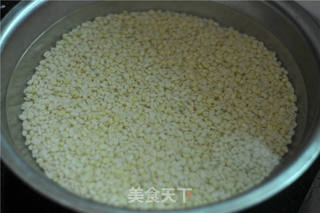#ACA第四届烘焙大赛#造色情怀 青菜汁绿豆糕的做法步骤:3