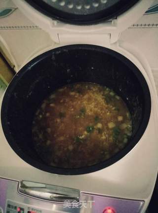 两个人的晚餐——肉米饭的做法步骤:4