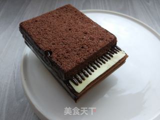 #ACA第四届烘焙大赛#造色情怀 可可钢琴蛋糕的做法步骤:23