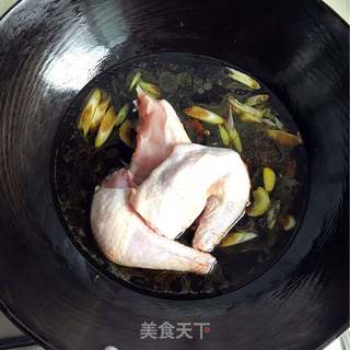 玫瑰豉油鸡的做法步骤:5