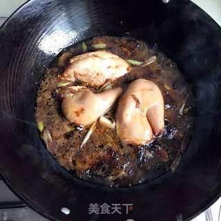 玫瑰豉油鸡的做法步骤:6