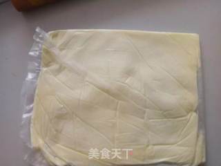 #ACA第四届烘焙大赛#造色情怀 酥皮蛋挞（自制蛋挞皮）的做法步骤：4