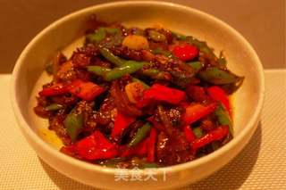 回锅肉的做法步骤:7