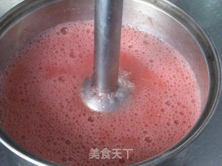 #ACA第四届烘焙大赛#造色情怀 草莓奶油双色布丁的做法步骤:7