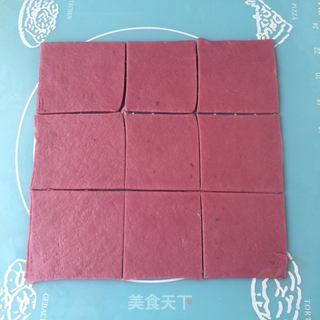 #ACA第四届烘焙大赛#造色情怀 紫薯兰花饼干的做法步骤:7