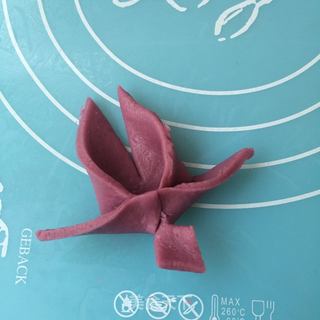 #ACA第四届烘焙大赛#造色情怀 紫薯兰花饼干的做法步骤:10