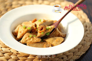 蚝油豆腐的做法步骤:9