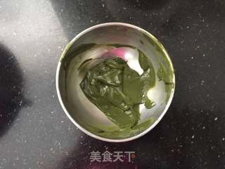 #ACA第四届烘焙大赛#造色情怀 清新抹茶慕斯蛋糕的做法步骤:13