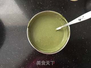 #ACA第四届烘焙大赛#造色情怀 清新抹茶慕斯蛋糕的做法步骤:14