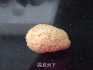 #ACA第四届烘焙大赛#造色情怀 亚麻籽胡萝卜软欧的做法步骤:7