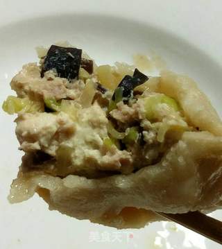 西葫木耳豆腐锅贴的做法步骤:16