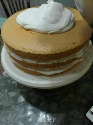 水果派生日蛋糕的做法步骤:3