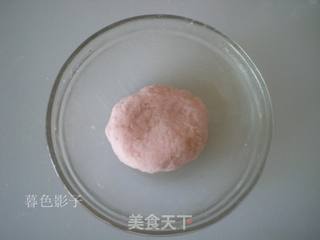 #第四届烘焙大赛既是爱吃节#造色情怀 粉色之恋冰皮月饼的做法步骤:7