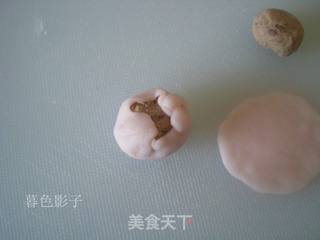 #第四届烘焙大赛既是爱吃节#造色情怀 粉色之恋冰皮月饼的做法步骤:16