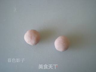 #第四届烘焙大赛既是爱吃节#造色情怀 粉色之恋冰皮月饼的做法步骤:17