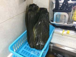 肉香粽的做法步骤:3