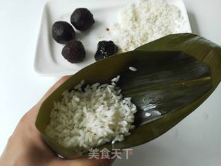 豆沙粽子的做法步骤：6