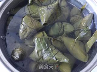 豆沙粽子的做法步骤:8