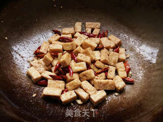 椒盐豆腐的做法步骤:6