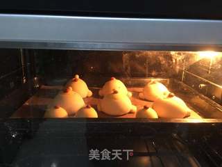 #ACA第四届烘焙大赛#造色情怀 小鸡面包的做法步骤:13