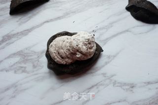 #ACA第四届烘焙大赛#造色情怀 黑天鹅泡芙的做法步骤:17