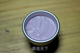 #ACA第四届烘焙大赛#造色情怀 宫廷范紫薯慕斯的做法步骤:15