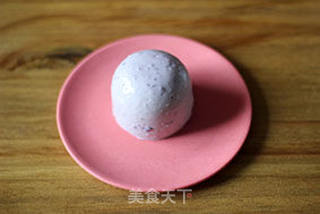 #ACA第四届烘焙大赛#造色情怀 宫廷范紫薯慕斯的做法步骤:16